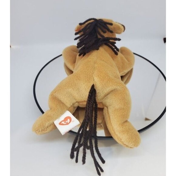 Ty Beanie Baby Derby The Horse Coarse Mane No Star Gen 3/2 - Picture 3 of 9